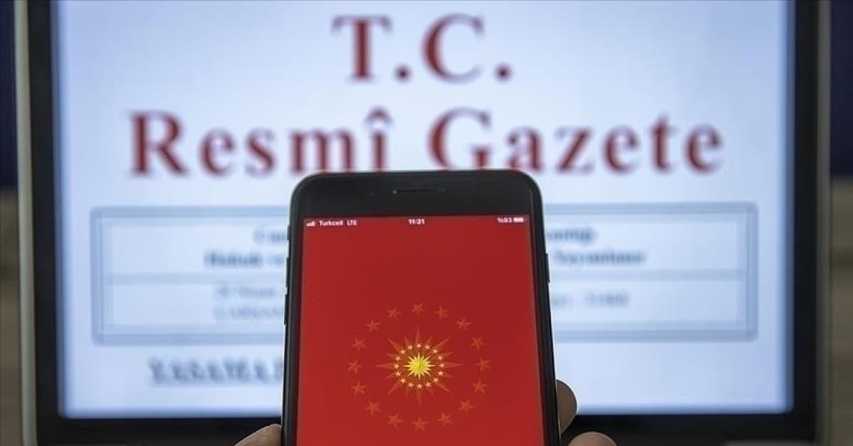 Atama kararları Resmi Gazete'de!
