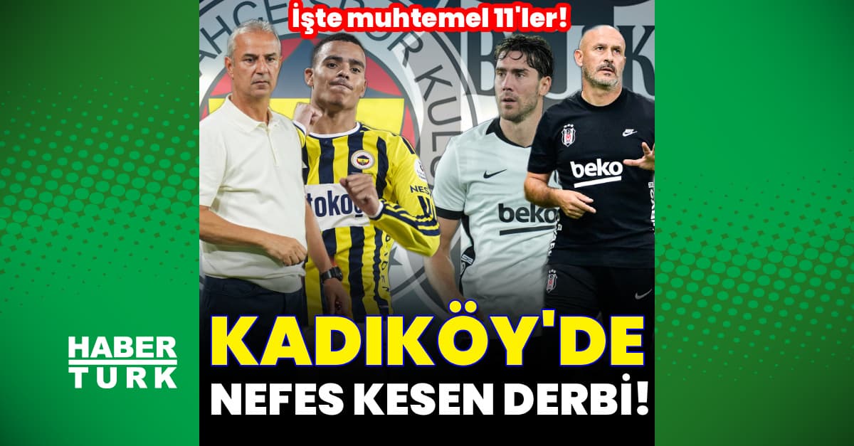 Kadıköy'de nefes kesen derbi!