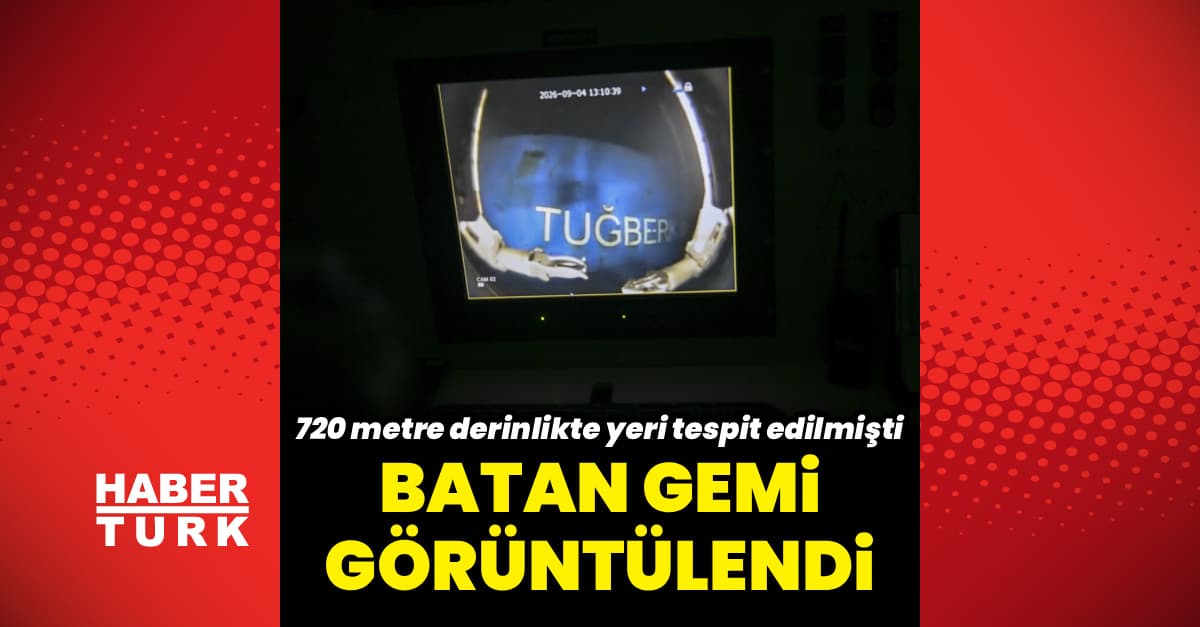 Batan geminin görüntülerine ulaşıldı