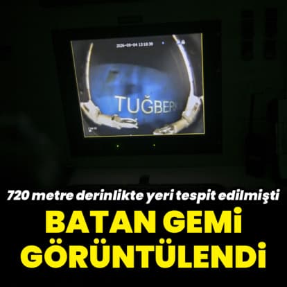 Batan geminin görüntülerine ulaşıldı