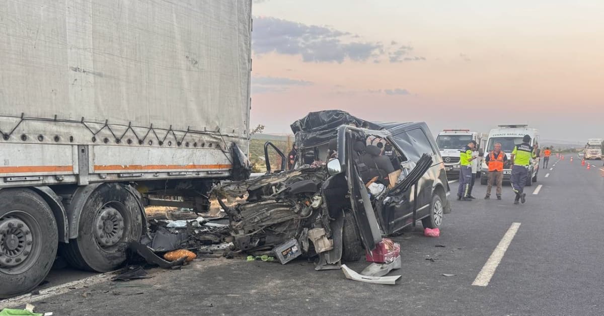 Şanlıurfa'da kaza: Ölü ve yaralılar var