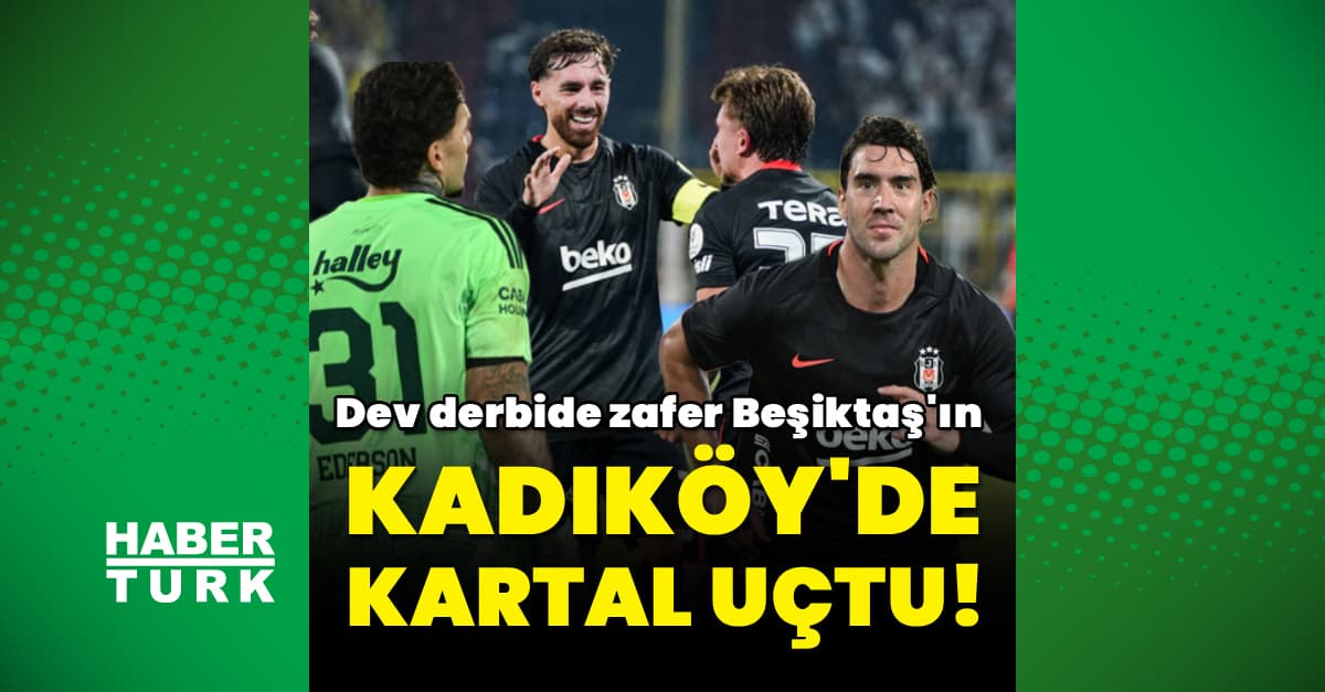 Sezonun ilk derbisini Beşiktaş kazandı!