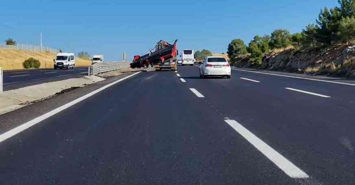 Otomobil karşı şeride uçtu: 1 ölü, 7 yaralı