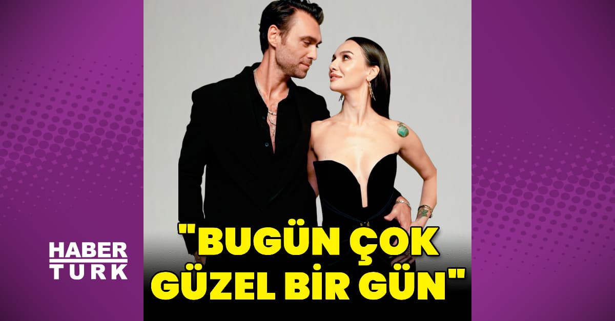 "Bugün çok güzel bir gün"