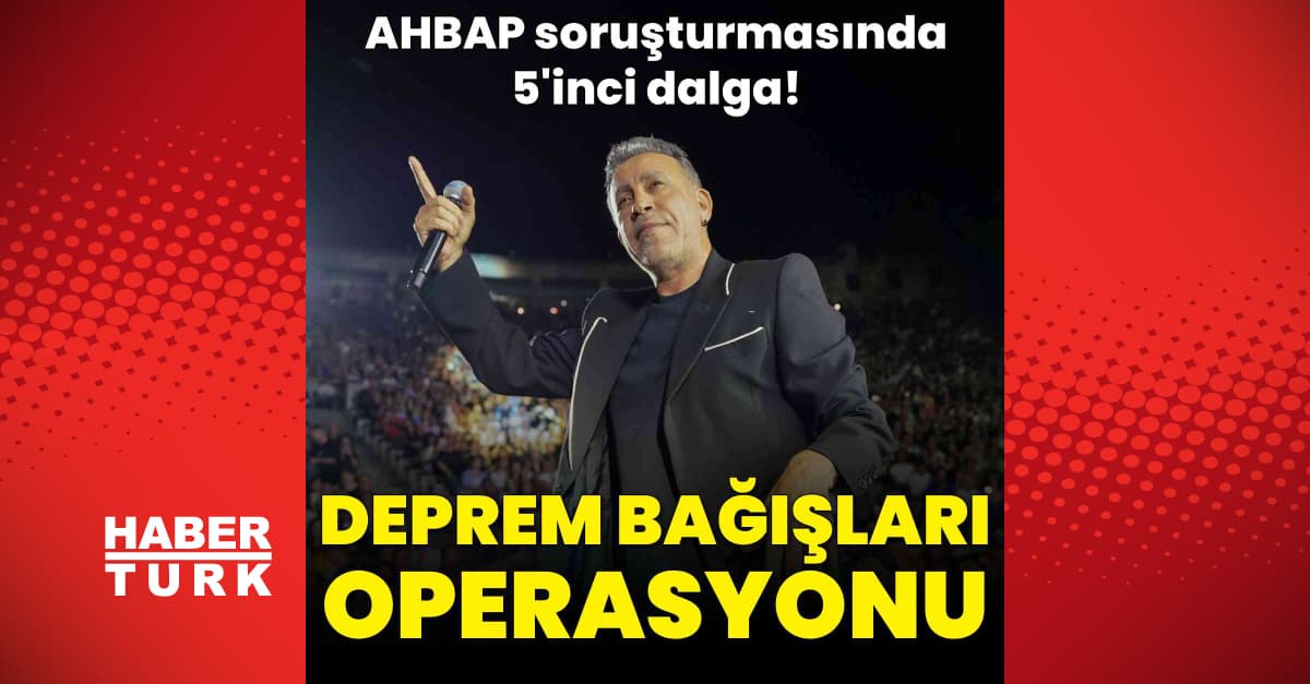 AHBAP'a 5. dalga operasyon: 53 kişi hakkında gözaltı kararı