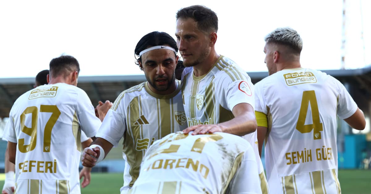 Kayserispor deplasmanda 3 golle kazandı!