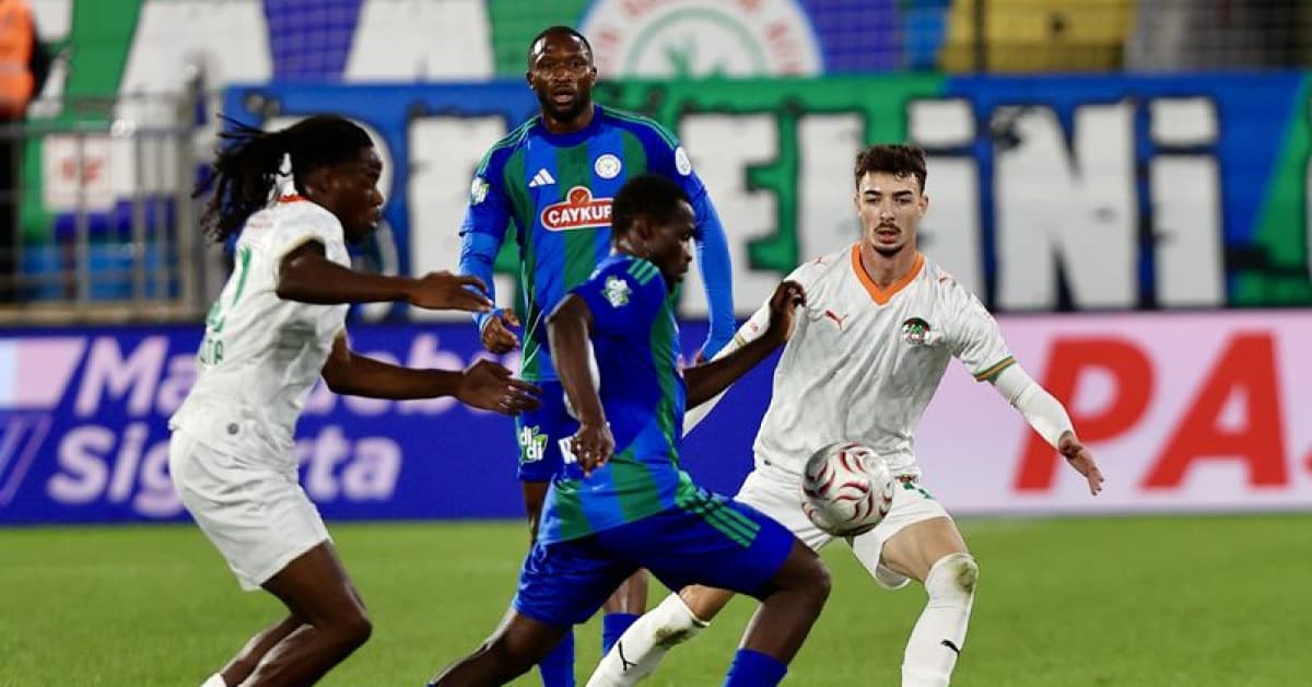 Alanyaspor, Rize deplasmanında kazandı!