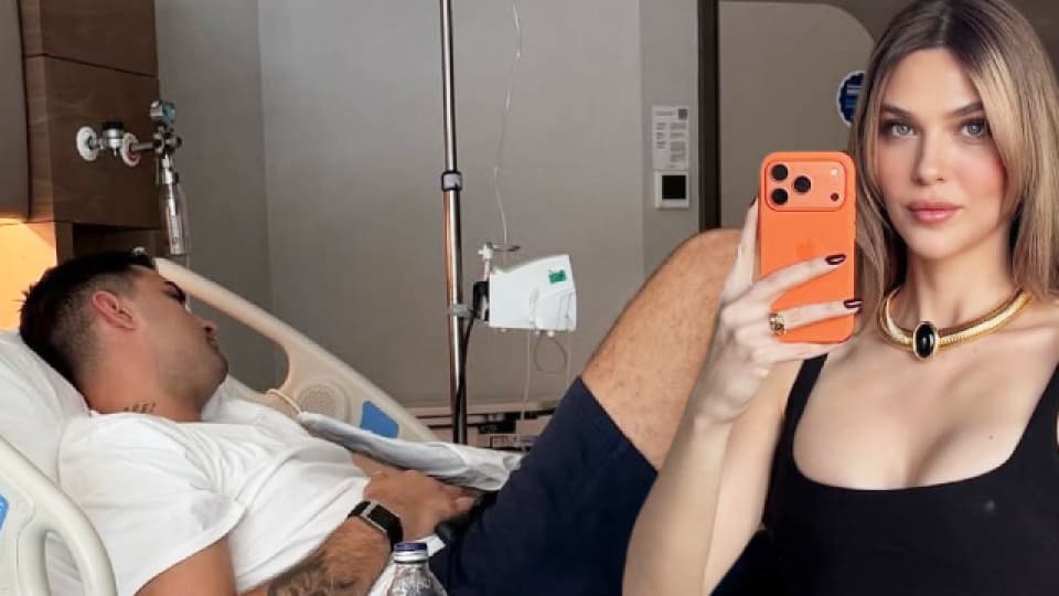 Yasemin Şefkatli'den hastane paylaşımı