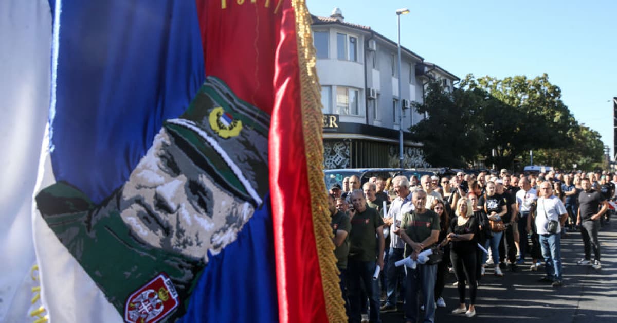 'Bosna Kasabı' için düzenlenen cenaze törenine tepki