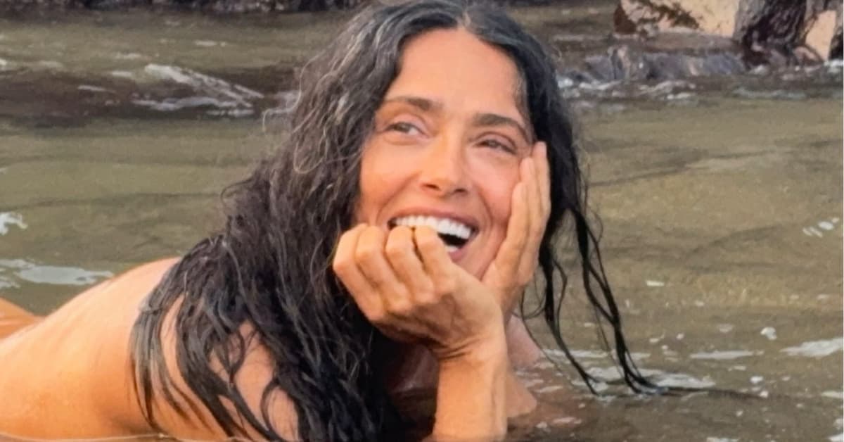 Salma Hayek'ten 60'ıncı yaş pozları
