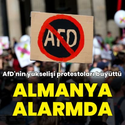Almanya'da AfD karşıtı protestolar büyüyor