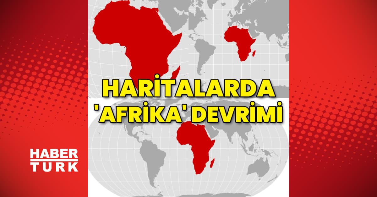 Haritalarda 'Afrika' devrimi