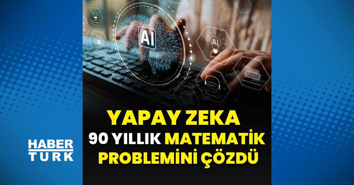 Yapay zeka 90 yıllık problemi çözdü