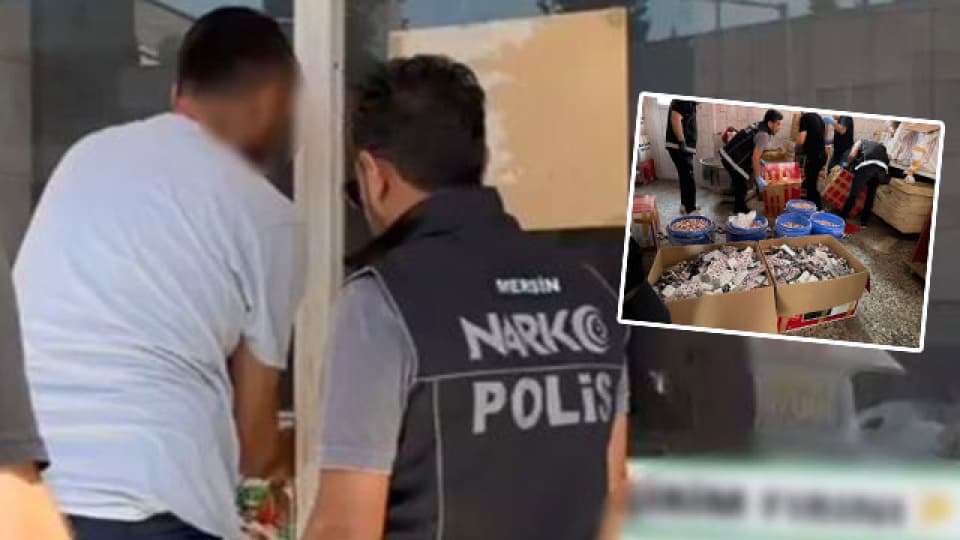 Fırından çıktı! 31 koli, 6 varil 1.7 milyondan fazla!