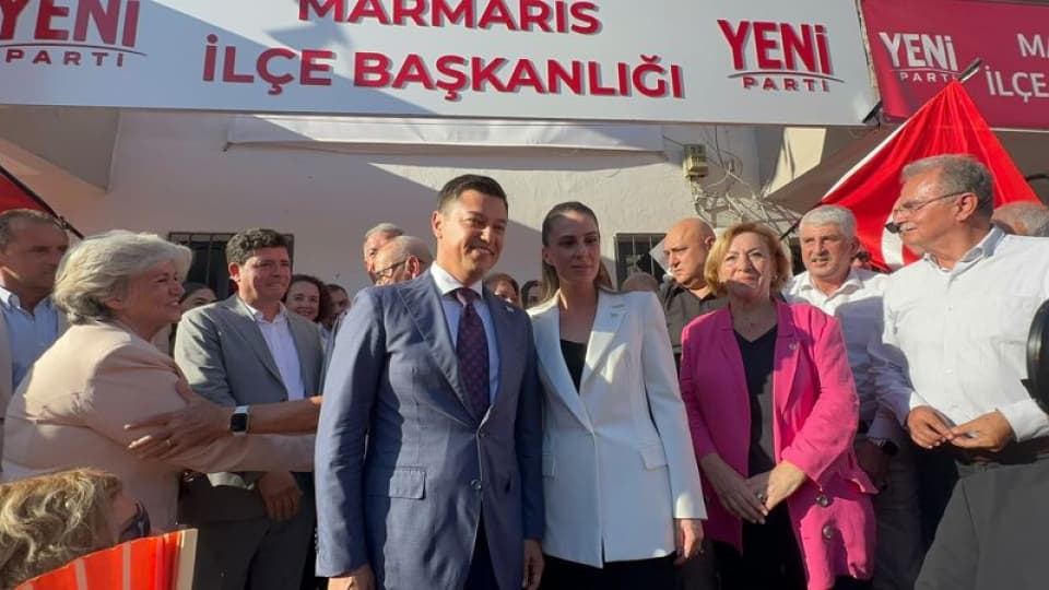 Marmaris Belediye Başkanı, YENİ Parti'ye katıldı