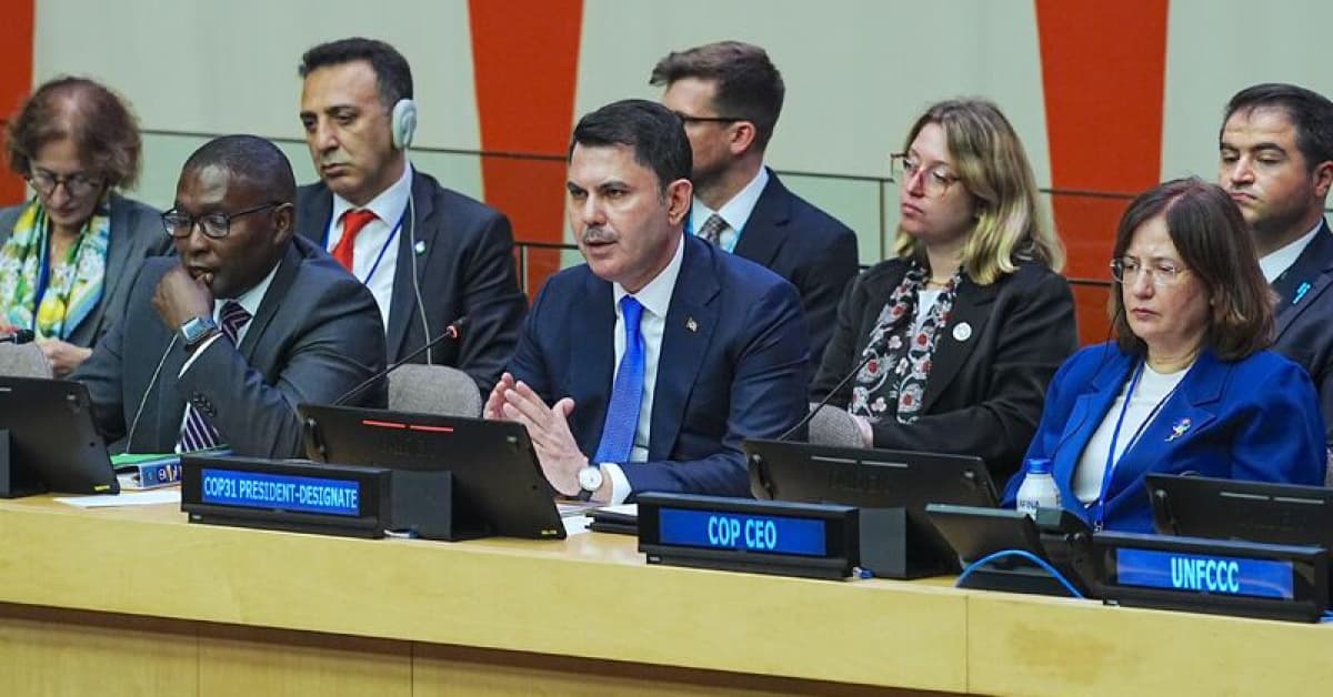 Bakan Kurum'dan New York'ta COP31 lansmanı