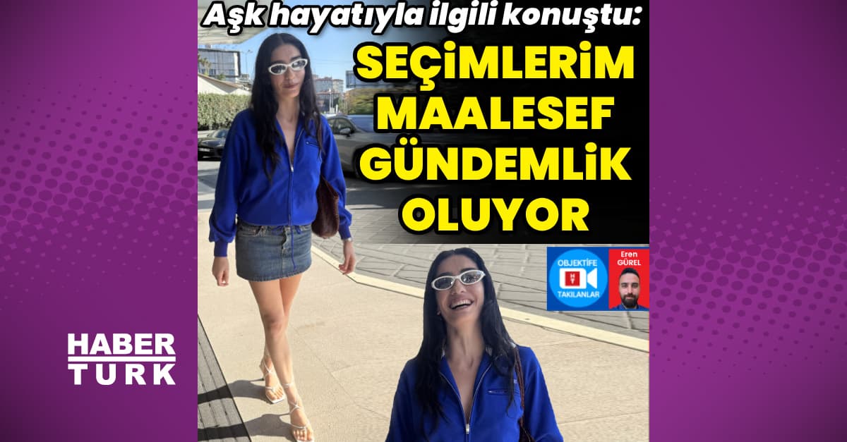 "Seçimlerim maalesef gündemlik oluyor"