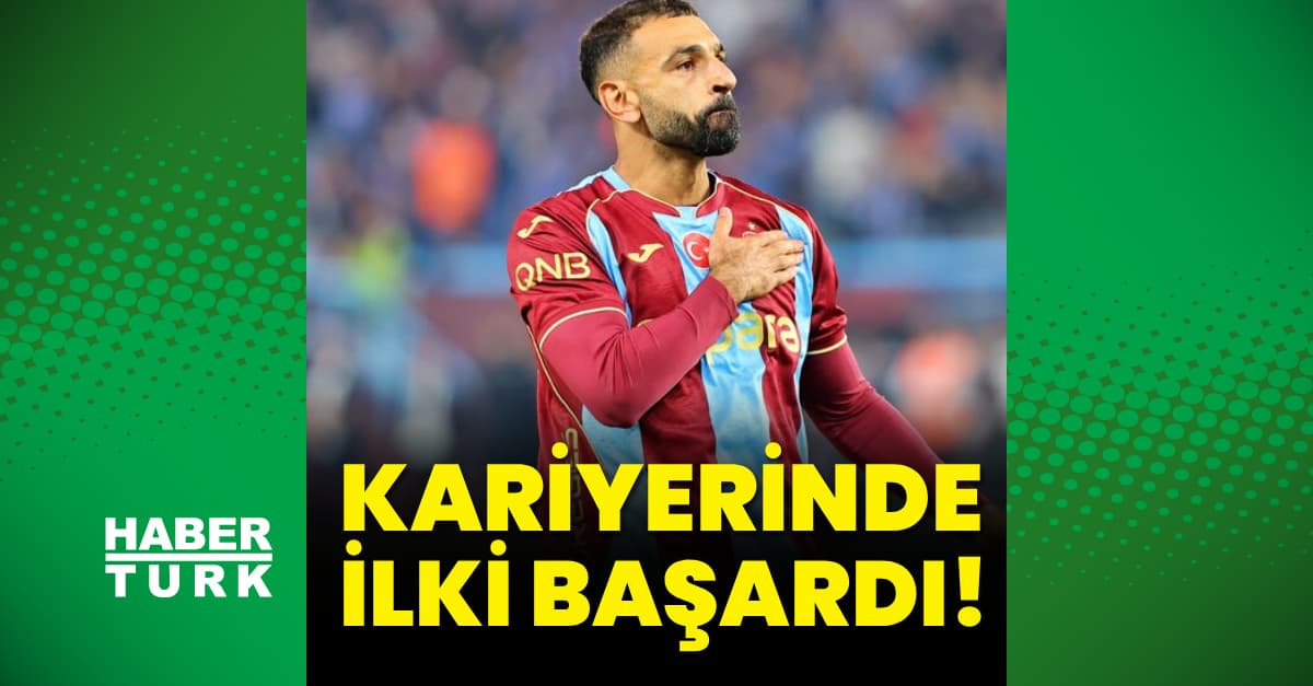 Salah kariyerinde ilki başardı!