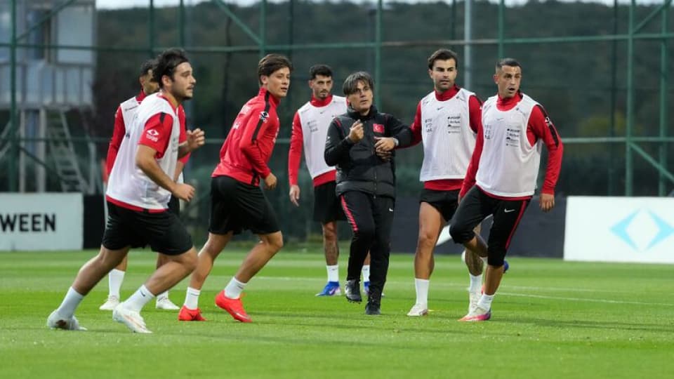Milliler, Fransa maçının hazırlıklarını sürdürdü!