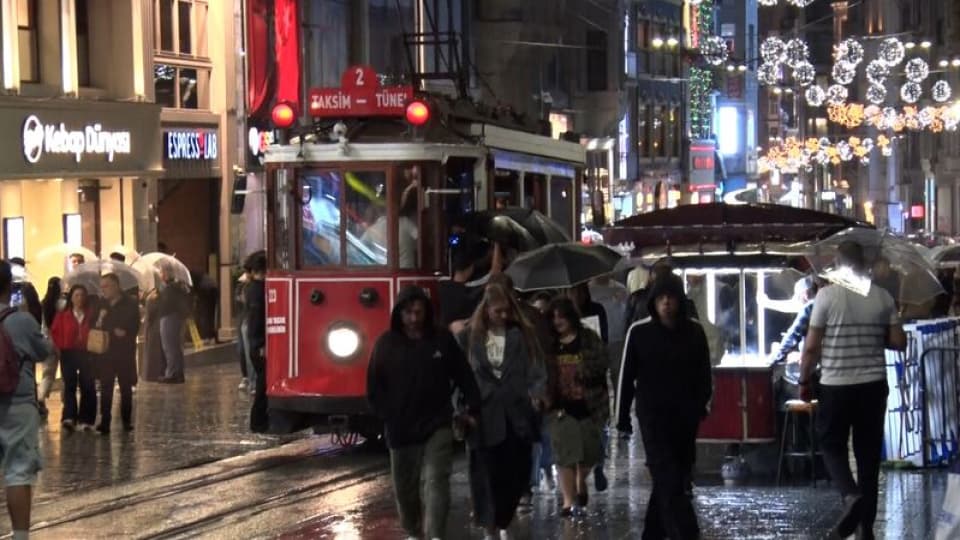 İstanbul'da etkili sağanak