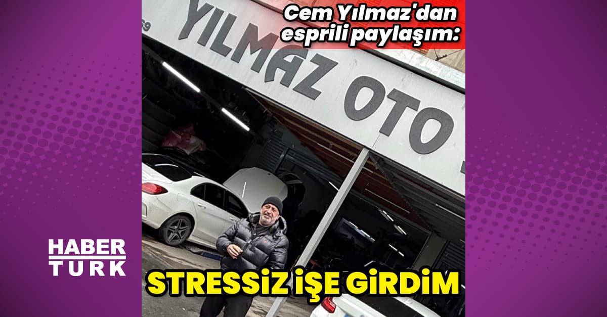 "Stressiz işe girdim"