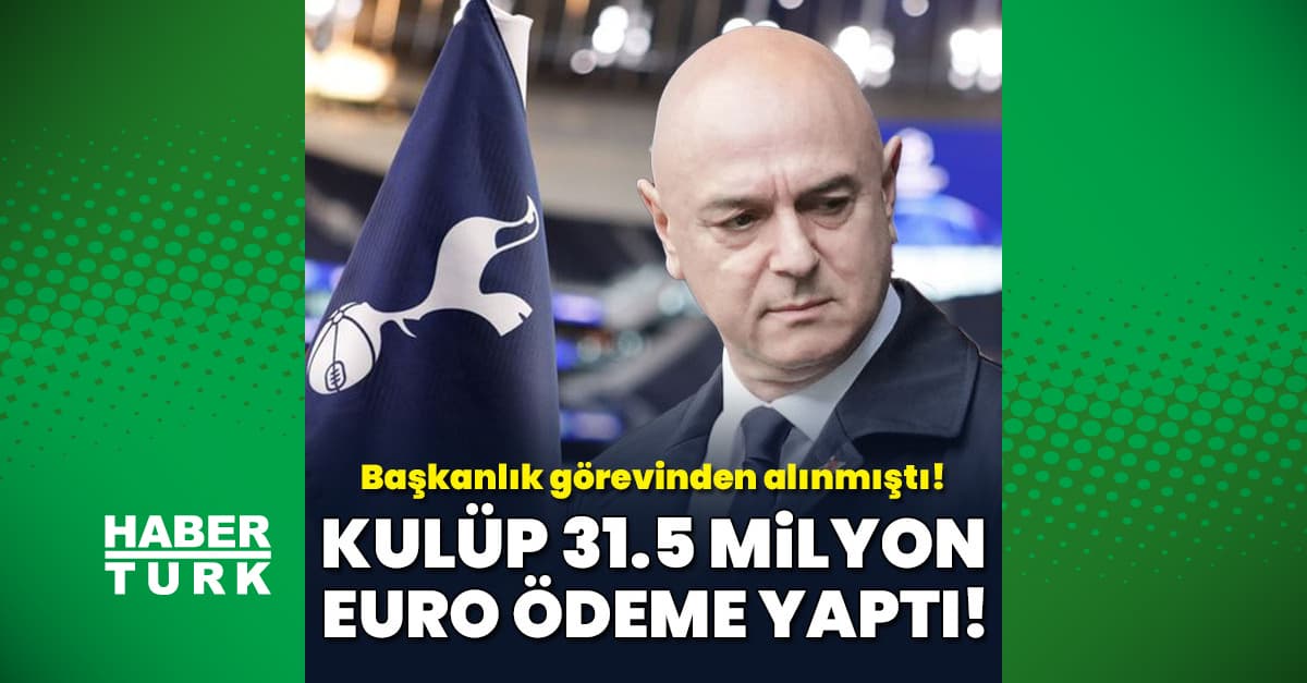 Eski başkana 31.5 milyon euro ödeme!