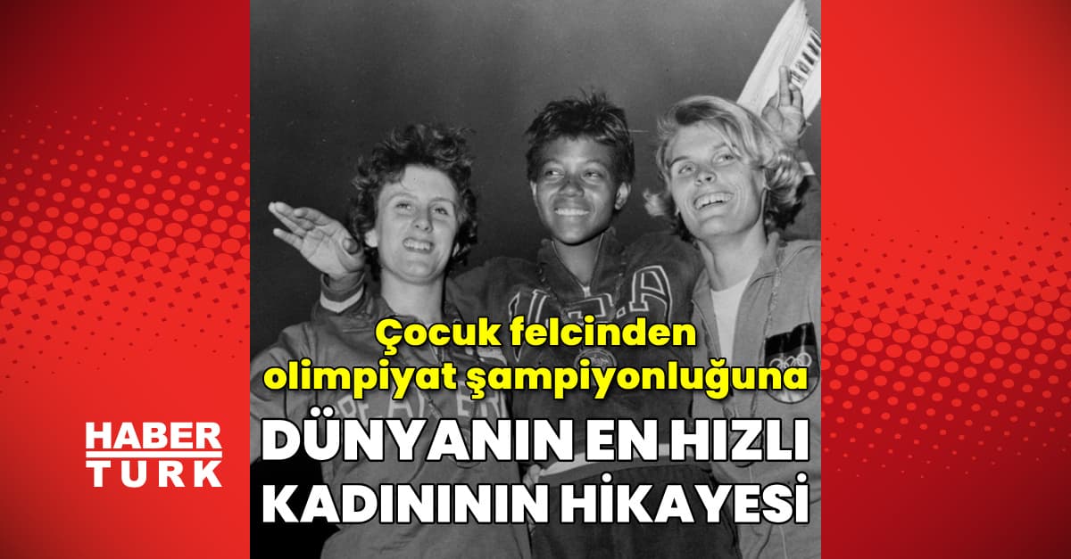 Çocuk felcinden dünyanın en hızlı kadınına!