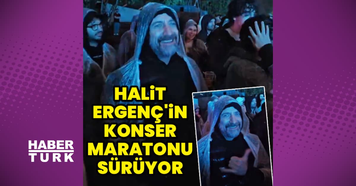 Konser maratonu sürüyor