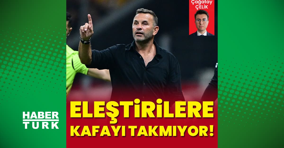 Okan Buruk eleştirilere kafayı takmıyor!