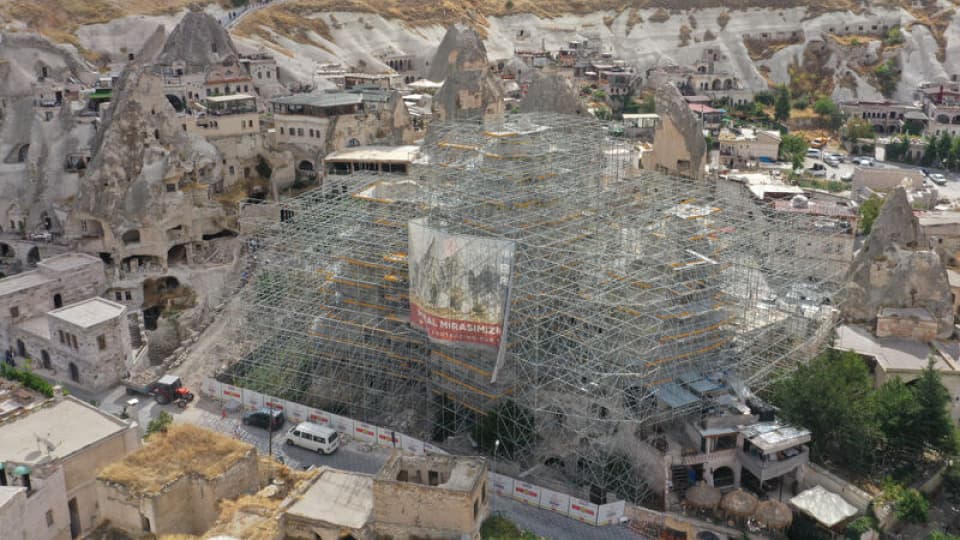 Kapadokya'da 7 peribacasının korunması için çalışma