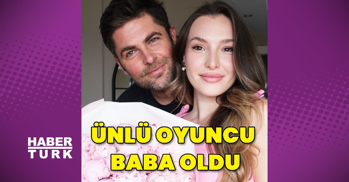 Ünlü oyuncu baba oldu