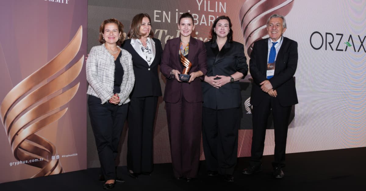 Gıda takviyesi kategorisinde Türkiye’nin en itibarlı markası seçildi