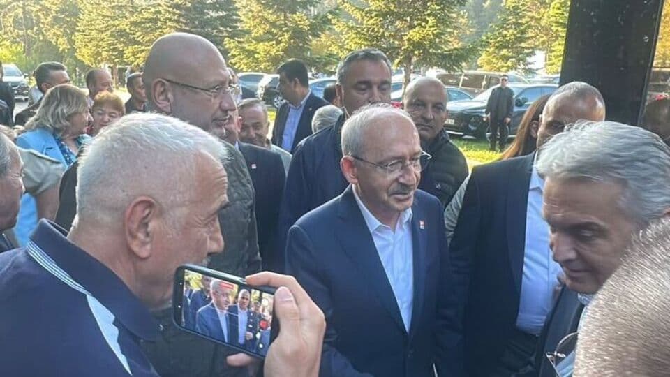 Kılıçdaroğlu, Bolu Abant'a geldi