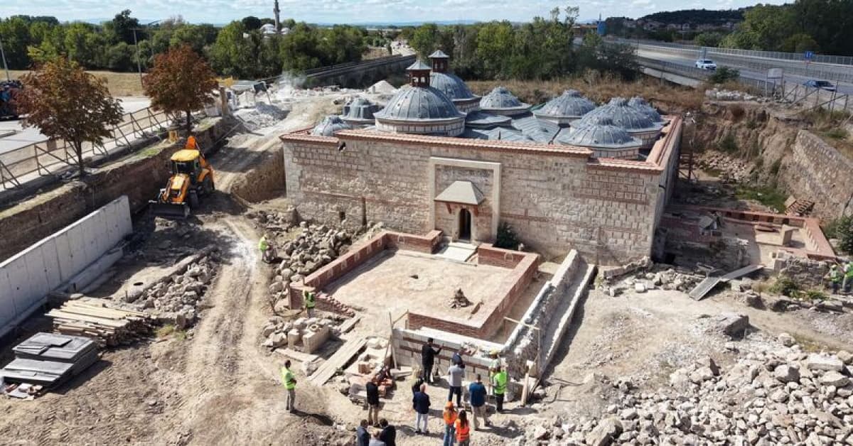 Osmanlı'nın 'en süslü' hamamı yeniden hayat buluyor