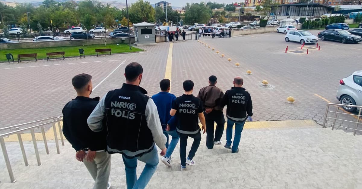 Kırıkkale'de uyuşturucu operasyonu