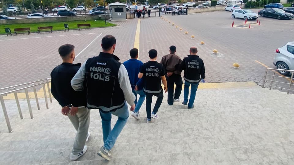 Kırıkkale'de uyuşturucu operasyonu
