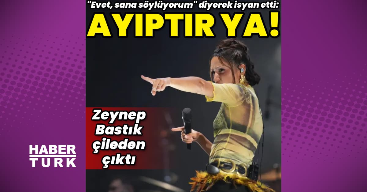 "Ne yaşıyorsunuz, ayıptır ya!"