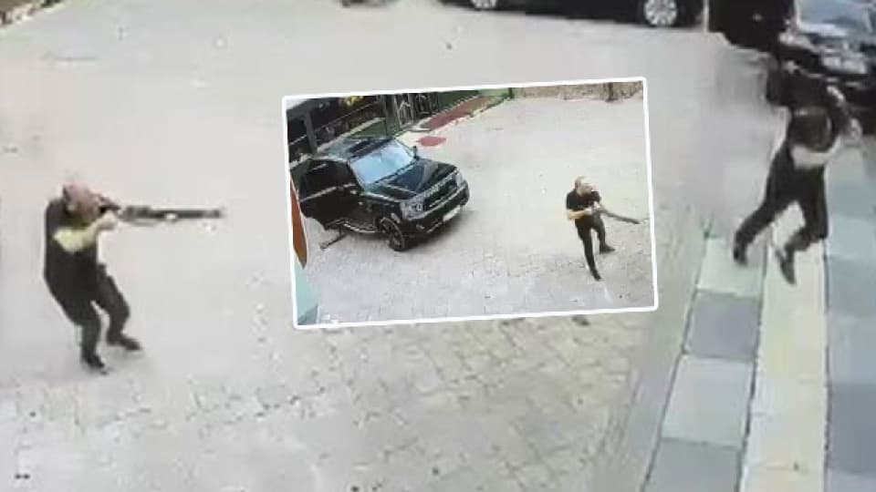 İki taraf da tetiğe bastı! Başkent'te kanlı düellonun görüntüsü çıktı