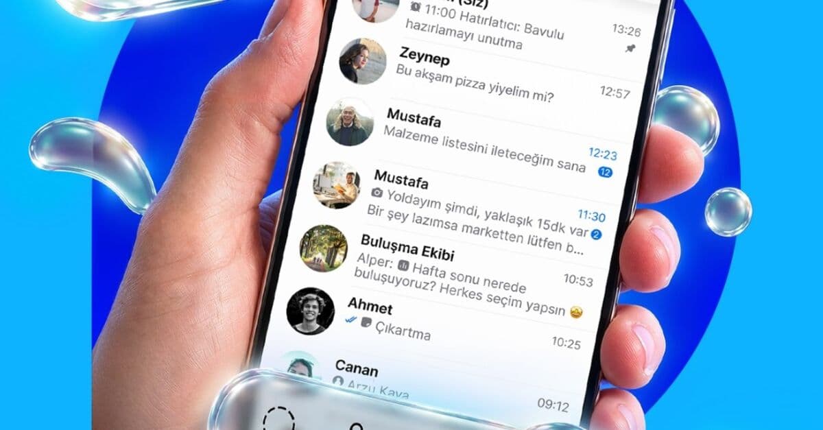 BiP’ten iPhone'a özel arayüz
