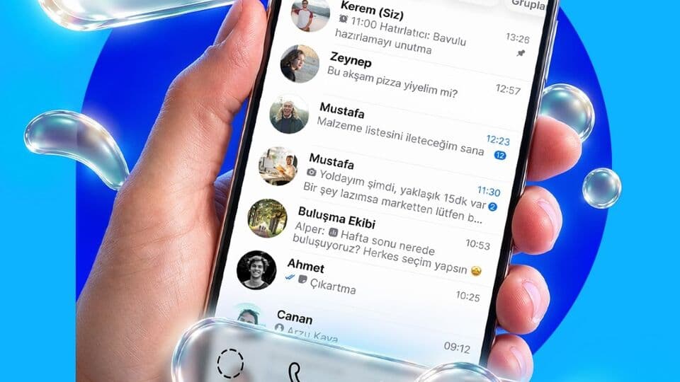 BiP'ten iPhone'a özel arayüz