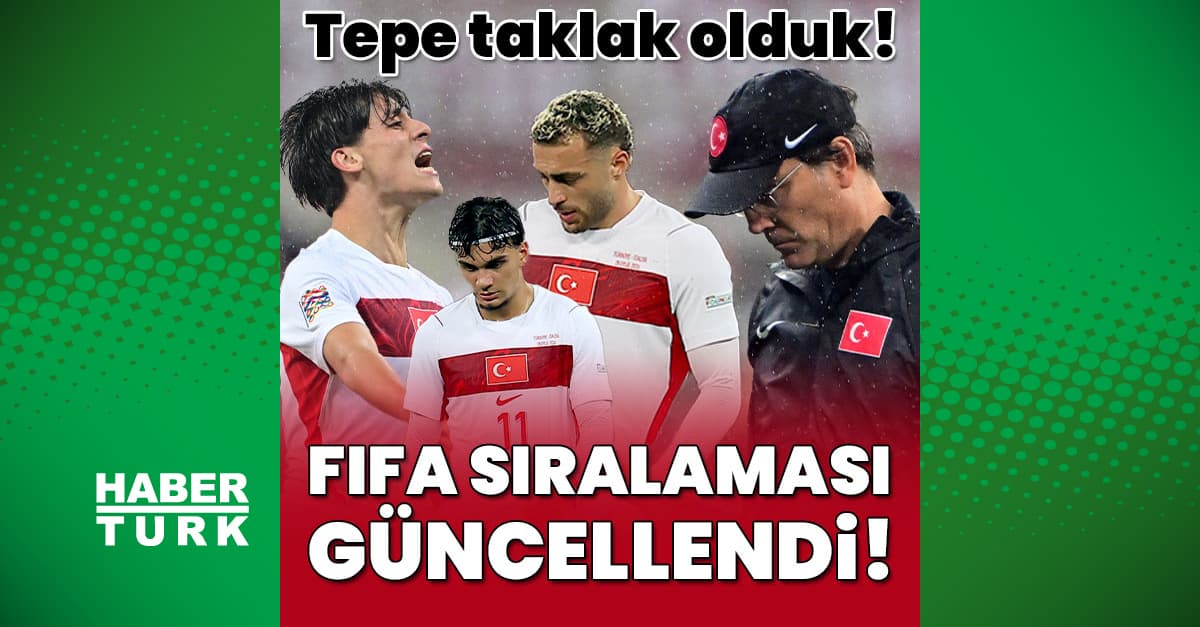 A Milli Takım 4 basamak birden düştü