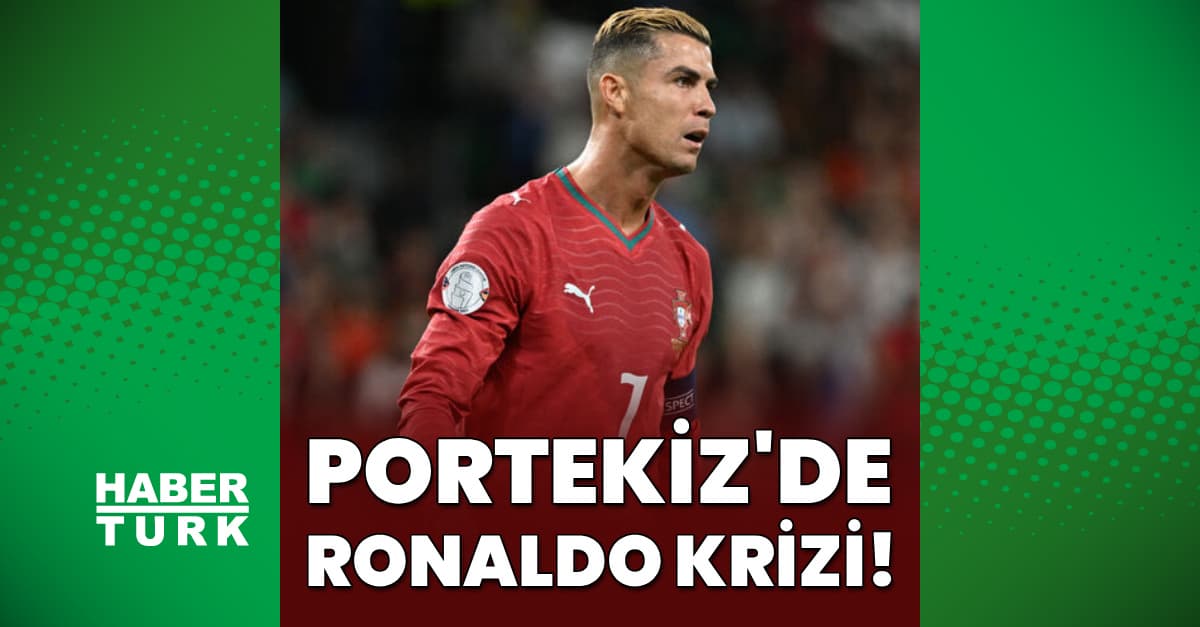 Portekiz'de Ronaldo krizi!