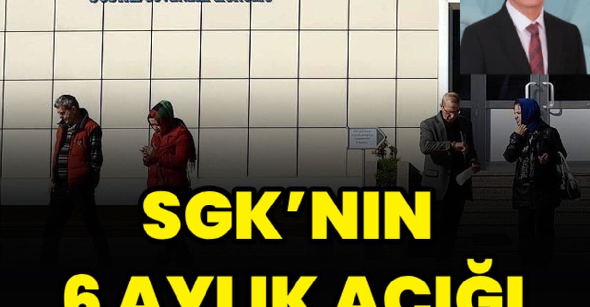 SGK 85,8 milyar TL açık verdi