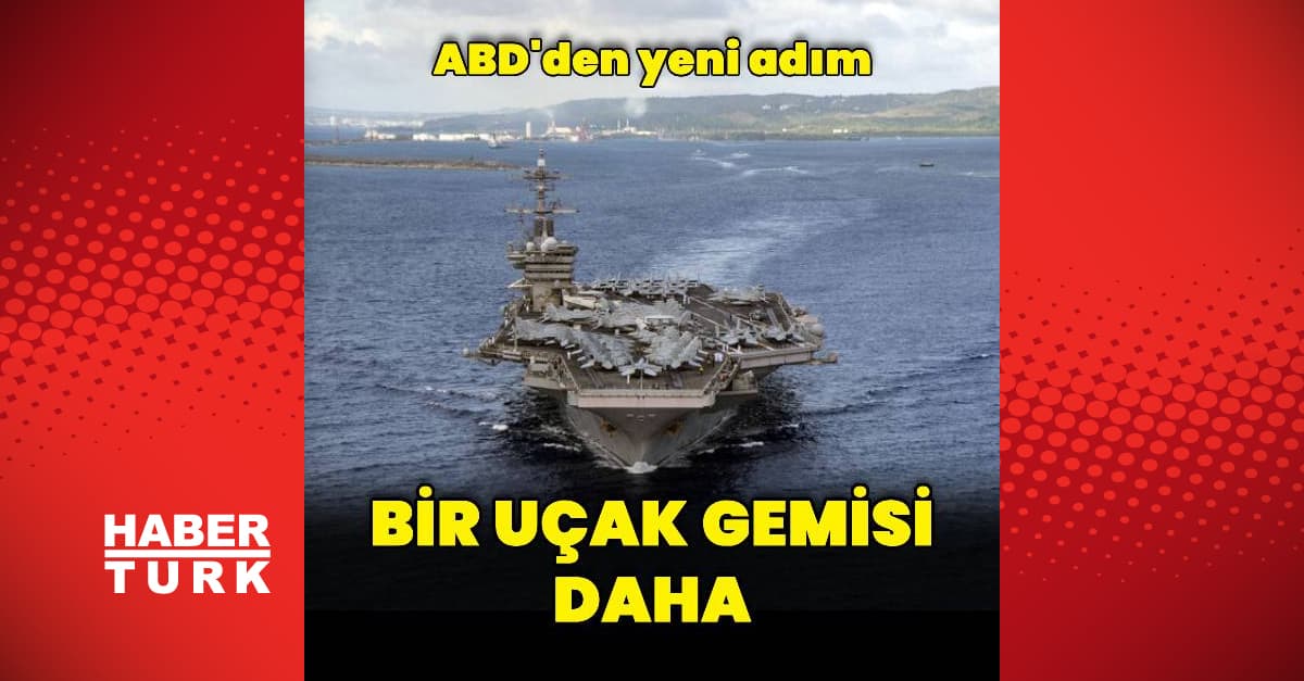 ABD'den bir uçak gemisi daha