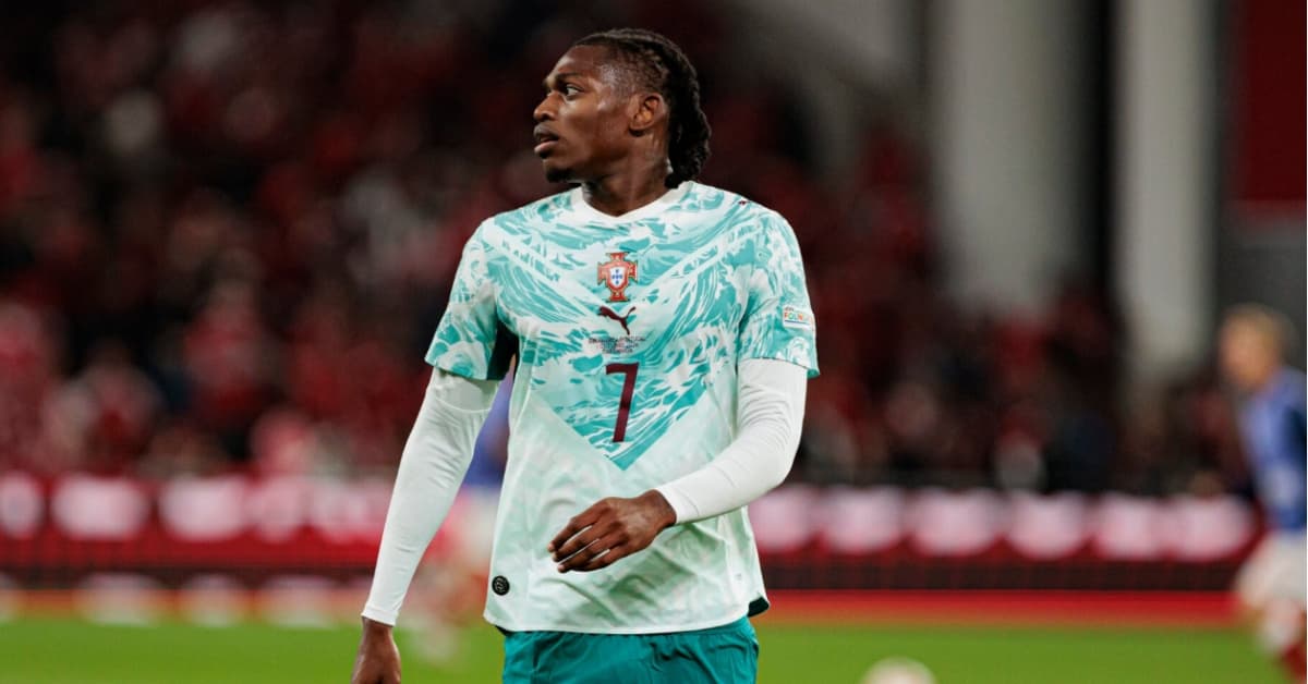Ronaldo'nun formasını giyen Leao'dan açıklama!