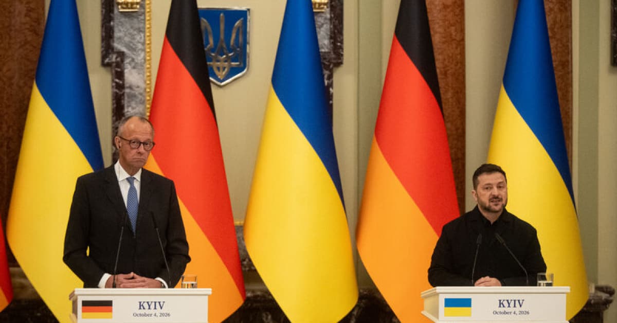 Almanya Başbakanı Kiev'de