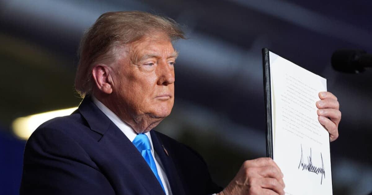 Trump'tan 'kırmızı dizel' kararı