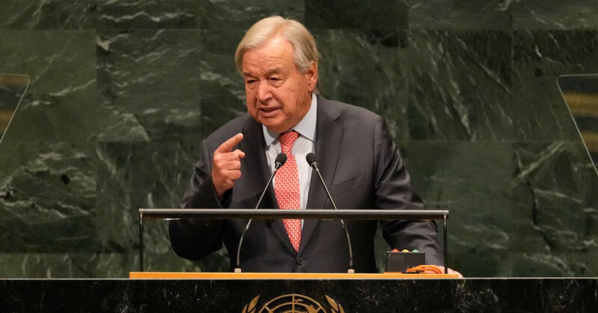 Guterres'ten Gazze'de 'kalıcı ateşkes' çağrısı