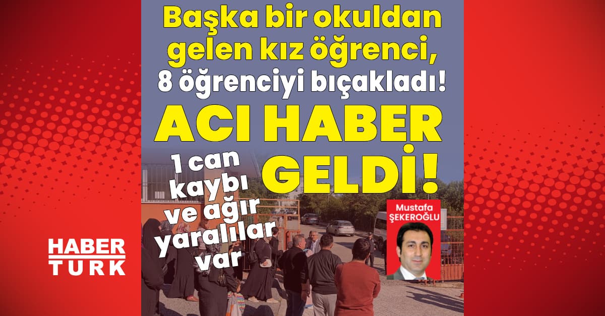 Başakşehir'deki okul saldırısından acı haber!