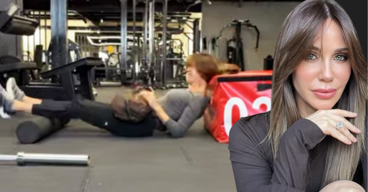 Spor yaparken düştü